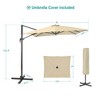 10X8FT Alunimun Patio Cantilever With Canopy - 3 of 4