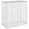 vidaXL Gabion Basket Silver Galvanized Iron 78.7 x 19.7 x 19.7 in - 2 of 4