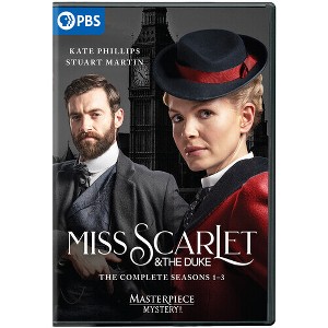 Miss Scarlet & the Duke: The Complete Seasons 1-3 (Masterpiece Mystery!) (DVD) - 1 of 1
