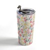 Schatzi Brown Penelope Floral Summer 20 oz Stainless Steel Travel Mug - Deny Designs - 3 of 4