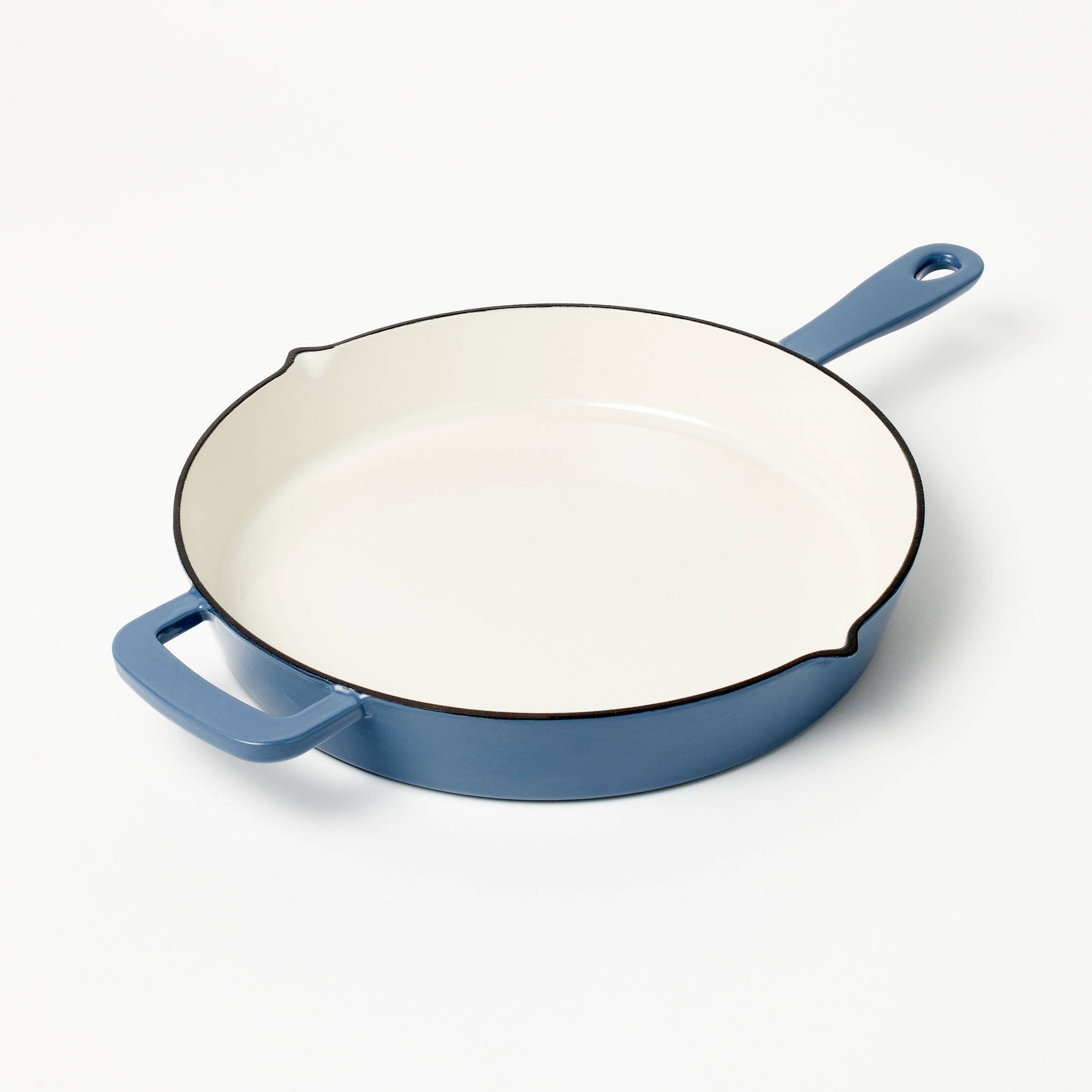 12" Enamel Skillet Blue - Figmint™