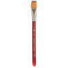 Princeton Velvetouch Wash Brush, Synthetic Bristles, Short Handle Mixed Media Paintbrush, Scarlet, Size 3/4 inch, Pack of 2 - 2 of 4