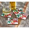 tag In The Garden Botanical Coaster S/4 - 2 of 2