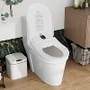 ELECWISH Smart Bidet Toilet Seat with Stainless Steel Nozzle, Adjustable Warm Water and Air Dryer, Night Light - 2 of 4