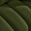 2-piece Teddy Fabric Modern Oversized Sofa Set with Pillows, Cushions, and Solid Wood Frame - 4 of 4