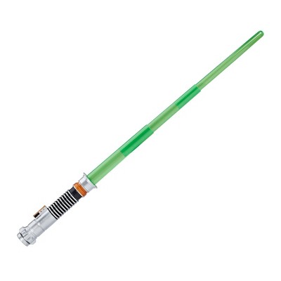 darth vader with green lightsaber toy