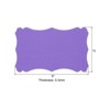 Unique Bargains Paper Mini DIY Gift Double-sided Blank Index Flash Cards 50 Pcs - 2 of 4