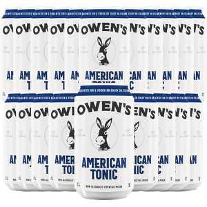 Owen’s Craft Mixers | American Tonic Water | Handcrafted in the USA with Premium Ingredients | Vegan & Gluten-Free Soda Mocktail and Cocktail Mixer - 1 of 3