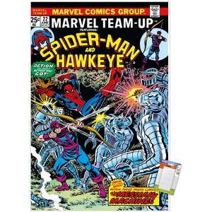 Trends International Marvel Comics - Hawkeye and Spider-Man Unframed Wall Poster Prints - 1 of 4