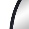GlasFlength Decorative Wall Mirrors Classic Mirror Wall Mirror Decorative Arched Mirror Vanity Mirror for Living Room, Black, 1"*36"*24" - 3 of 4