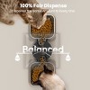 Oneisall PFD-002 Automatic Cat Feeder - 5L, Timed Dispenser for 2 Cats, Dual Bowls, Pet Dry Food Dispenser - 3 of 4