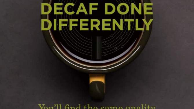 Peet&#39;s Decaf Major Dickason&#39;s Blend Dark Roast Ground Coffee 10.5oz, 5 of 7, play video