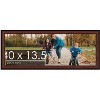 PosterPalooza | Panoramic Decor Brown Picture Frame - UV Acrylic, Foam Board Backing, Hanging Hardware - 2 of 4