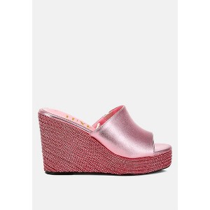 No Filter Wedge Heel Peep Toe Sandals - 1 of 4