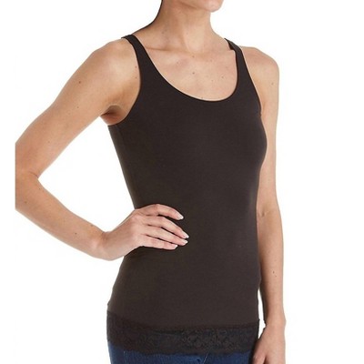 Women's Camisole with Lace Trim - Elita