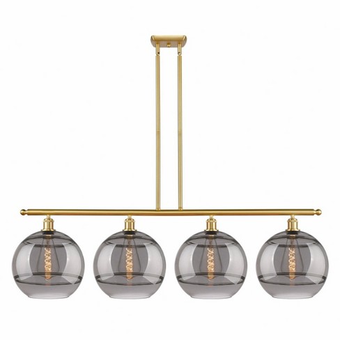 Innovations Lighting Rochester 4 - Light Island Pendant Light in  Satin Gold - image 1 of 1