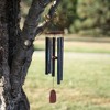 Woodstock Chimes Marble Wind Chime Satin Blue Gold Vein 24" - 3 of 4