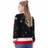 Joyfy Christmas Sweaters for Women/Men, LED Light Up Ugly Christmas Tree Sweater, Casual Xmas Pullover Tops - 2 of 4