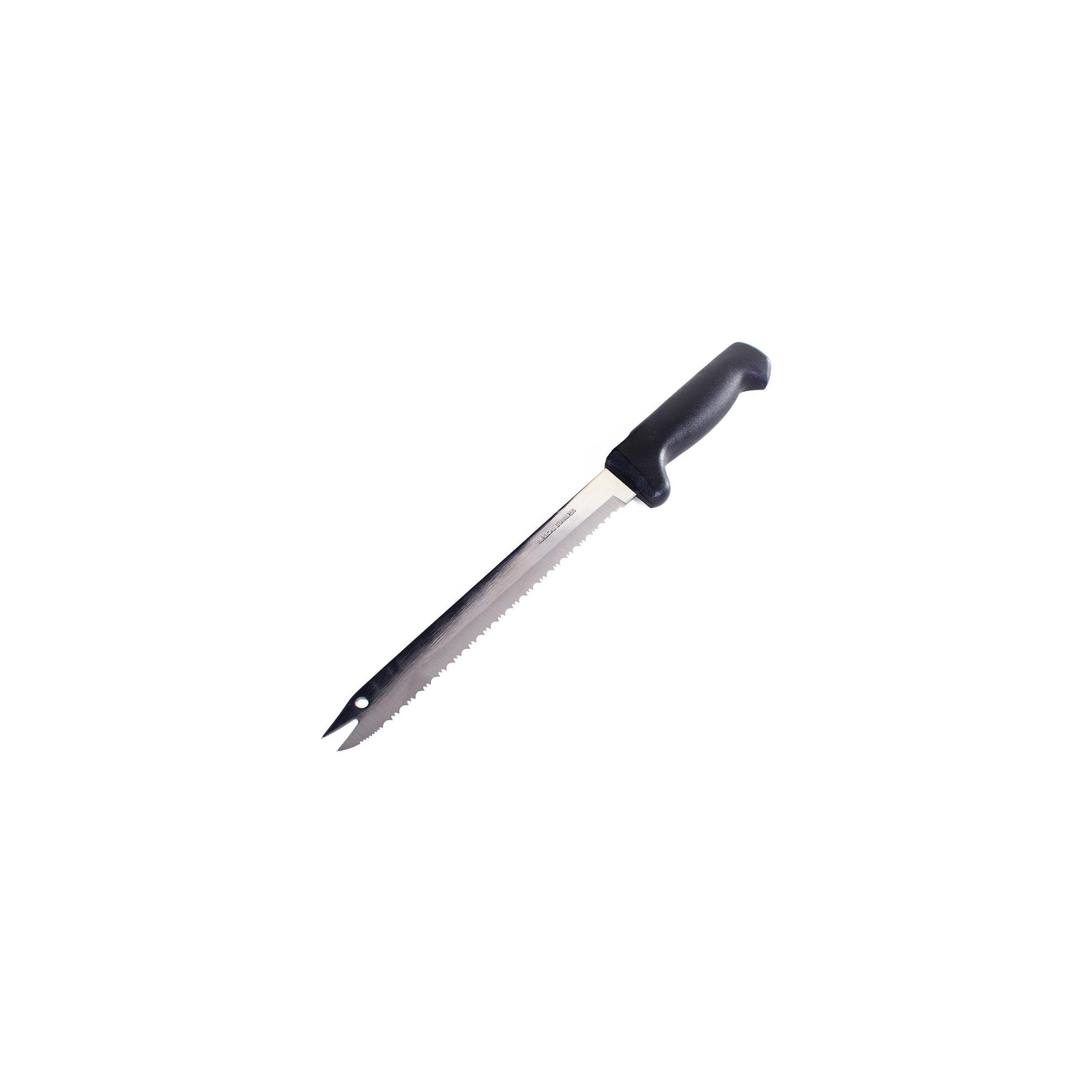 Kitchen + Home Edge Knife - 8" Stainless Steel Serrated All Purpose Carving Bread Knife