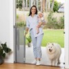 Perma Child Safety 71" Wide x 41" Tall Retractable Baby Gate - 3123 - Gray - 4 of 4