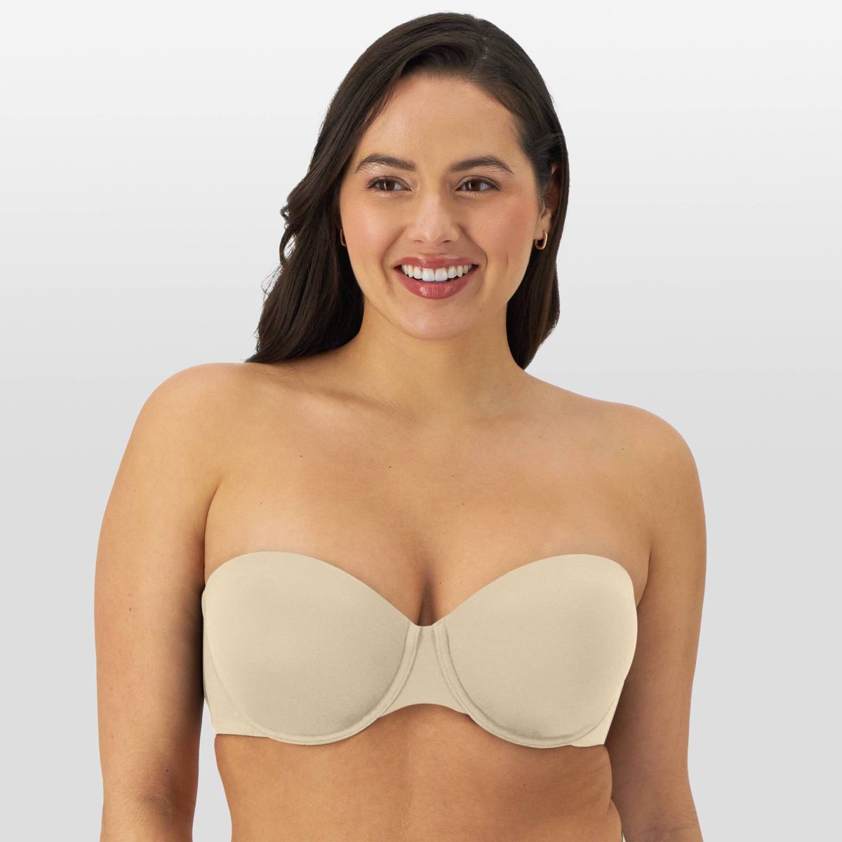 Bali Women's Full Coverage Underwire Multiway Strapless Bra