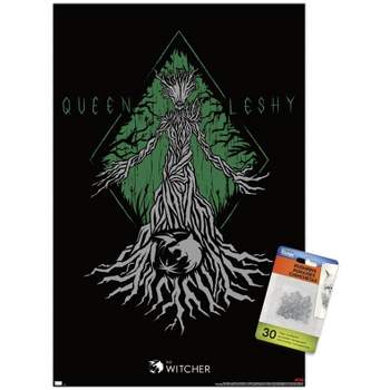 Trends International Netflix The Witcher Season 2 - Queen Leshy Green Unframed Wall Poster Prints