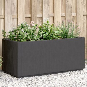 Garden Planter Dark Grey Polypropylene Standard Garden Planter - 1 of 4