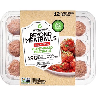 Beyond Meat Beyond Meatballs Italian Style Plant-Based Meatballs - 10oz/12ct