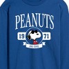 Men's - Peanuts - Collegiate Long Sleeve Graphic T-Shirt - 2 of 4