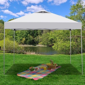 Ainfox 10'×10'  Portable Canopy With Carrying Bag - 1 of 4