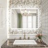 Emma LED Bathroom Mirror Rectangular Dimmable Waterproof Smart Touch Button Makeup Mirror with Lights Vertical & Horizontal-The Pop Home - 3 of 4