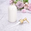 Unique Bargains Ceramic Hand Soap Dispenser with Stainless Steel Pump - 3 of 4