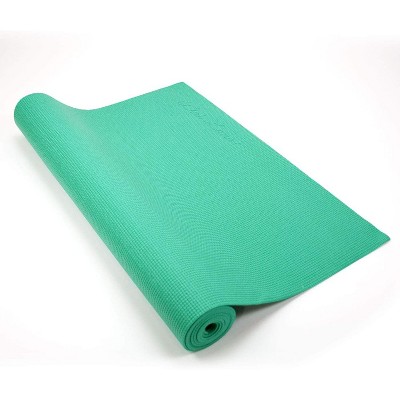 Wai Lana Yogi Mat by (Color: Jade) - 1/8 inch Thick, Non-slip, Stylish, Latex-Free, Lightweight, Optimum Comfort