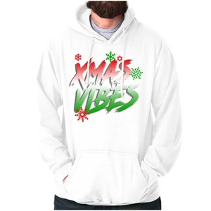 Christmas Snowflakes Xmas Vibes Hoodie Sweatshirt Women Men Brisco Brands - 1 of 4
