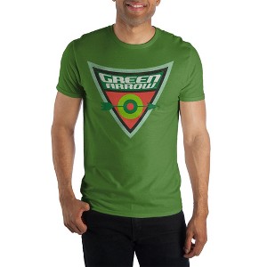 Green Arrow Bullseye Target Men's Green T-Shirt Tee Shirt - 1 of 1