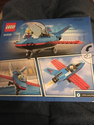 Lego City Great Vehicles Stunt Plane Toy Building Set 60323 : Target