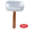 Beistle Inflatable Hammer, 18", (2/Pkg) Multicolored - 4 of 4