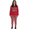 #FollowMe Family Cotton Womens Pajama Set  Soft, Stylish Coordinated Sleepwear - 2 of 4