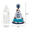 Big Dot of Happiness Go, Fight, Win - Sports - Cone Happy Birthday Party Hats for Kids and Adults - Set of 8 (Standard Size) - 3 of 4