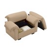 CAVINAS Velvet Accent Chair with Storage Function Cushion and Pillows,Cozy Upholstered Living Room Chairs,Reading Chairs for Living Room - 4 of 4