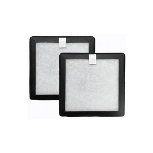 Nispira 2-in-1 Activated Carbon Replacement Filter For Potulas Compact Desktop Air Purifier, 2 Packs - 1 of 4