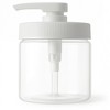 Royal Massage 16oz Massage Oil/Lotion/Cream Pump Jar with Locking Twist Top (Clear/White, 1) - 2 of 4