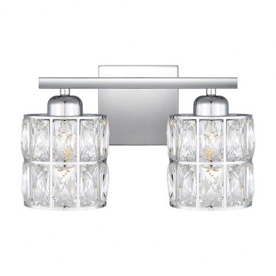 Quoizel Lighting Gibson 2 - Light Vanity in  Polished Chrome