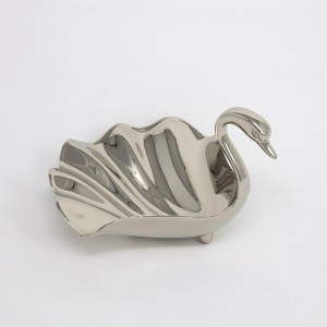 Jiallo Swan dish - 5 1/2 X 5 X 3 3/4 " - 1 of 1