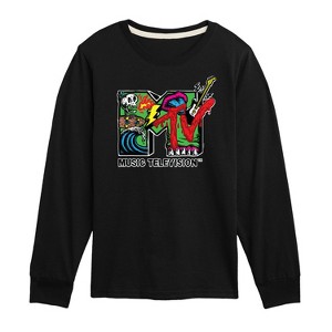 Boys' - MTV - Skater Long Sleeve Graphic T-Shirt - 1 of 3