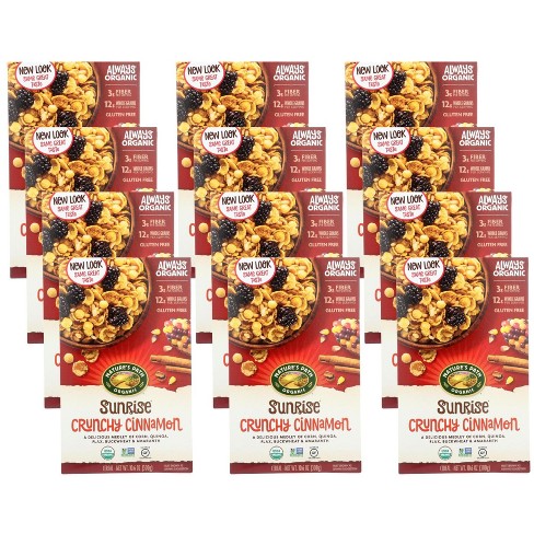 Nature's Path Organic Sunrise Crunchy Cinnamon Cereal - Case of 12/10.6 oz