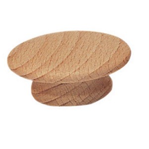 Waddell Traditional Round Furniture Knob 1-1/4 in. D .5 in. Unfinished - Pack of 20 - 1 of 1