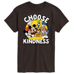 Men's - Disney - Choose Kindness Short Sleeve Graphic T-Shirt - 1 of 4