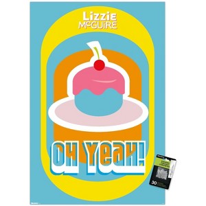 Trends International Disney Lizzie McGuire (2001) - Lizzie Cartoon Style Unframed Wall Poster Prints - 1 of 4