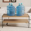 MAYEERTY Double Layered Rectangular Coffee Table for Living Rooms and Bedrooms - 4 of 4